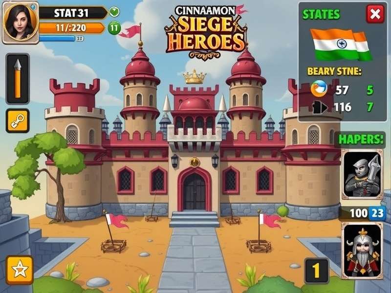 Cinnamon Siege Heroes Indian player statistics chart