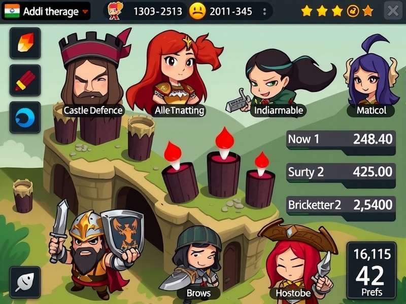 Cinnamon Siege Heroes character selection screen